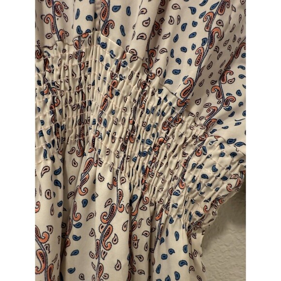 Misa Los Angeles Matilda Tie Back Paisley Midi Dress Size Small - Picture 8 of 15